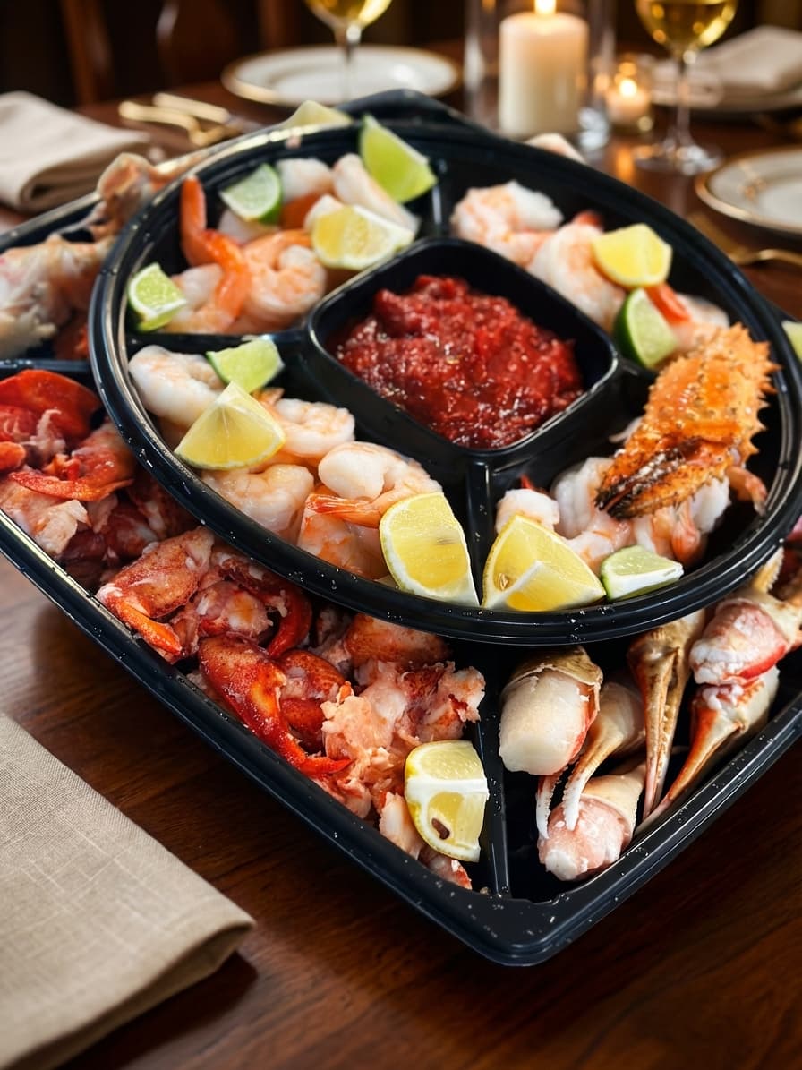 Catering seafood platter